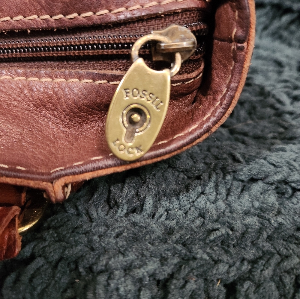 Vintage Fossil Patchwork Shoulder Bag - Picture 7 of 16
